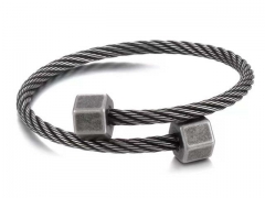 HY Wholesale Bracelet Stainless Steel 316L Fashion Bangle-HY0150D0075