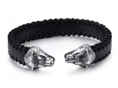 HY Wholesale Bracelet Stainless Steel 316L Fashion Bangle-HY0150D0072