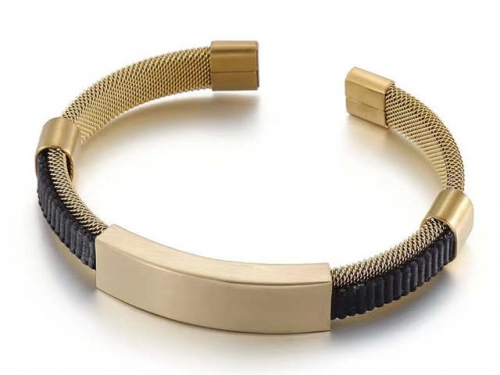 HY Wholesale Bracelet Stainless Steel 316L Fashion Bangle-HY0150D0009