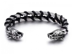 HY Wholesale Bracelet Stainless Steel 316L Fashion Bangle-HY0150D0059
