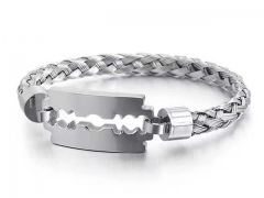 HY Wholesale Bracelet Stainless Steel 316L Fashion Bangle-HY0150D0051