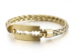 HY Wholesale Bracelet Stainless Steel 316L Fashion Bangle-HY0150D0049
