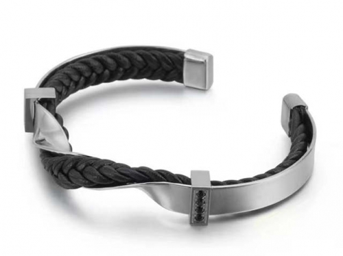 HY Wholesale Bracelet Stainless Steel 316L Fashion Bangle-HY0150D0010