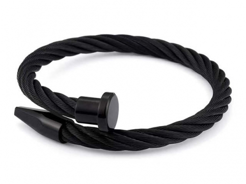 HY Wholesale Bracelet Stainless Steel 316L Fashion Bangle-HY0150D0007