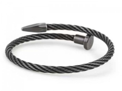 HY Wholesale Bracelet Stainless Steel 316L Fashion Bangle-HY0150D0004