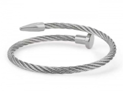 HY Wholesale Bracelet Stainless Steel 316L Fashion Bangle-HY0150D0002