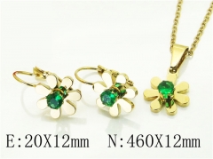 HY Wholesale Jewelry Set 316L Stainless Steel jewelry Set-HY67S0052MQ