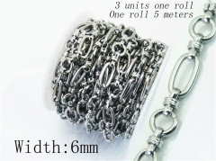 HY Wholesale 316 Stainless Steel Jewelry Cheap Long Chain-HY70A2566PQQ