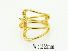 HY Wholesale Rings Jewelry Stainless Steel 316L Rings-HY16R0567OF