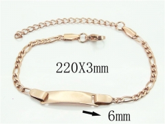 HY Wholesale Bracelets 316L Stainless Steel Jewelry Bracelets-HY40B1381KE