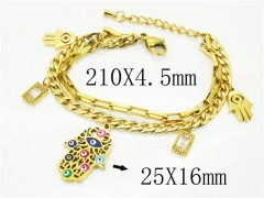 HY Wholesale Bracelets 316L Stainless Steel Jewelry Bracelets-HY32B1041HIL