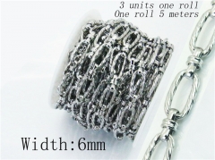 HY Wholesale 316 Stainless Steel Jewelry Cheap Long Chain-HY70A2567PWE