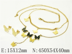 HY Wholesale Jewelry Set 316L Stainless Steel jewelry Set-HY80S0116NL