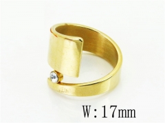 HY Wholesale Rings Jewelry Stainless Steel 316L Rings-HY16R0572ME