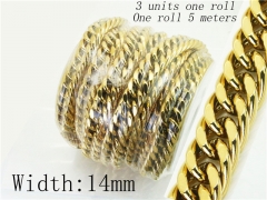 HY Wholesale 316 Stainless Steel Jewelry Cheap Long Chain-HY70A2559IERT
