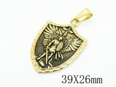 HY Wholesale Pendant Jewelry 316L Stainless Steel Jewelry Pendant-HY62P0276SNL