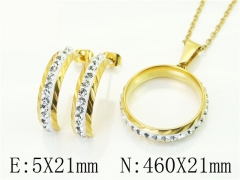 HY Wholesale Jewelry Set 316L Stainless Steel jewelry Set-HY67S0064LA