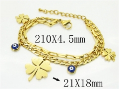 HY Wholesale Bracelets 316L Stainless Steel Jewelry Bracelets-HY32B1040HIL