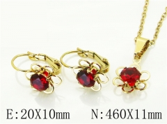 HY Wholesale Jewelry Set 316L Stainless Steel jewelry Set-HY67S0053MT