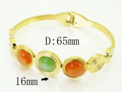 HY Wholesale Bangles Jewelry Stainless Steel 316L Popular Bangle-HY32B1039HHE