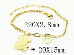 HY Wholesale Bracelets 316L Stainless Steel Jewelry Bracelets-HY02B0057HRE