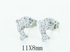 HY Wholesale Earrings 316L Stainless Steel Earrings Jewelry-HY64E0494JL