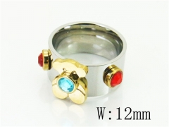 HY Wholesale Rings Jewelry Stainless Steel 316L Rings-HY64R0870PS