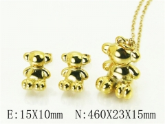 HY Wholesale Jewelry Set 316L Stainless Steel jewelry Set-HY64S1433HPE
