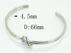 HY Wholesale Bangles Jewelry Stainless Steel 316L Popular Bangle-HY22B0524HLQ