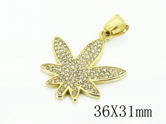 HY Wholesale Pendant Jewelry 316L Stainless Steel Jewelry Pendant-HY22P1165HHE
