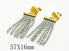 HY Wholesale Earrings 316L Stainless Steel Earrings Jewelry-HY92E0216HIE