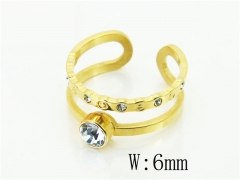HY Wholesale Rings Jewelry Stainless Steel 316L Rings-HY64R0892OE