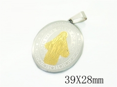 HY Wholesale Pendant Jewelry 316L Stainless Steel Jewelry Pendant-HY12P1831LL