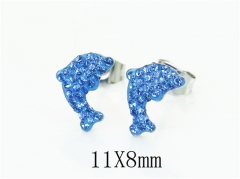 HY Wholesale Earrings 316L Stainless Steel Earrings Jewelry-HY64E0496AJL