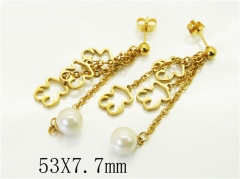 HY Wholesale Earrings 316L Stainless Steel Earrings Jewelry-HY74E0122KL