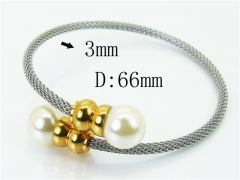 HY Wholesale Bangles Jewelry Stainless Steel 316L Popular Bangle-HY64B1662HHQ