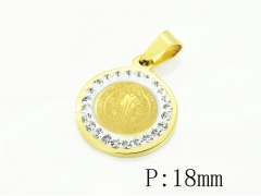 HY Wholesale Pendant Jewelry 316L Stainless Steel Jewelry Pendant-HY12P1834JW