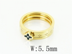 HY Wholesale Rings Jewelry Stainless Steel 316L Rings-HY64R0897HFF