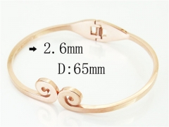 HY Wholesale Bangles Jewelry Stainless Steel 316L Popular Bangle-HY64B1685HHW