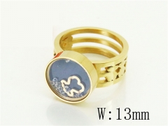 HY Wholesale Rings Jewelry Stainless Steel 316L Rings-HY64R0883HSS