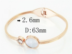 HY Wholesale Bangles Jewelry Stainless Steel 316L Popular Bangle-HY64B1687HIF