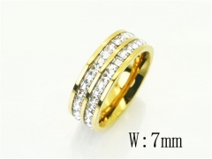 HY Wholesale Rings Jewelry Stainless Steel 316L Rings-HY30R0091OW
