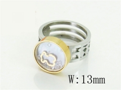 HY Wholesale Rings Jewelry Stainless Steel 316L Rings-HY64R0879HDD