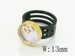 HY Wholesale Rings Jewelry Stainless Steel 316L Rings-HY64R0881HDD
