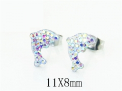 HY Wholesale Earrings 316L Stainless Steel Earrings Jewelry-HY64E0495QJL