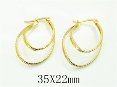 HY Wholesale Earrings 316L Stainless Steel Earrings Jewelry-HY64E0529MW