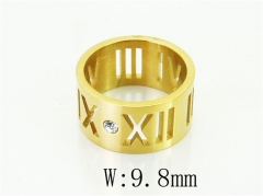 HY Wholesale Rings Jewelry Stainless Steel 316L Rings-HY64R0891OT