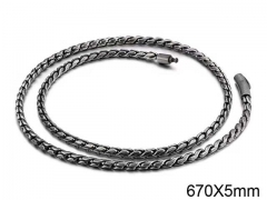 HY Wholesale Chain Jewelry 316 Stainless Steel Necklace Chain-HY0150N1032