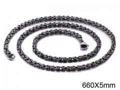 HY Wholesale Chain Jewelry 316 Stainless Steel Necklace Chain-HY0150N0963