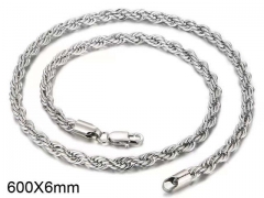 HY Wholesale Chain Jewelry 316 Stainless Steel Necklace Chain-HY0150N0387